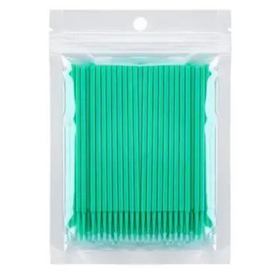 Green Disposable Microbrushes 