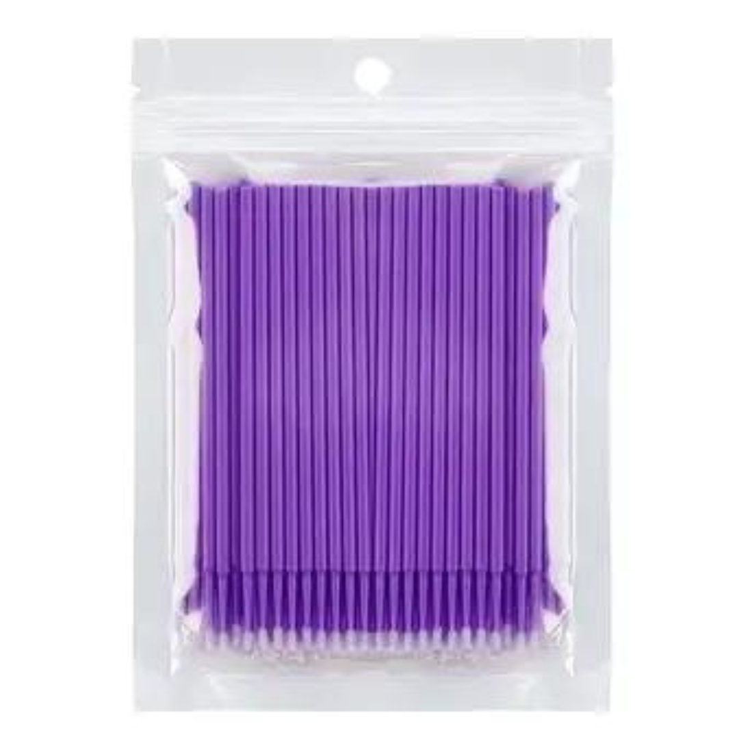 Purple Disposable Microbrushes 
