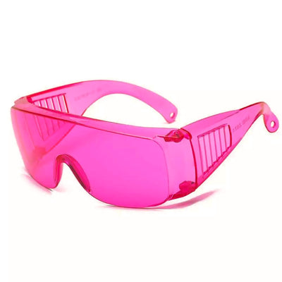 Tooth gem pink glasses safety protective 