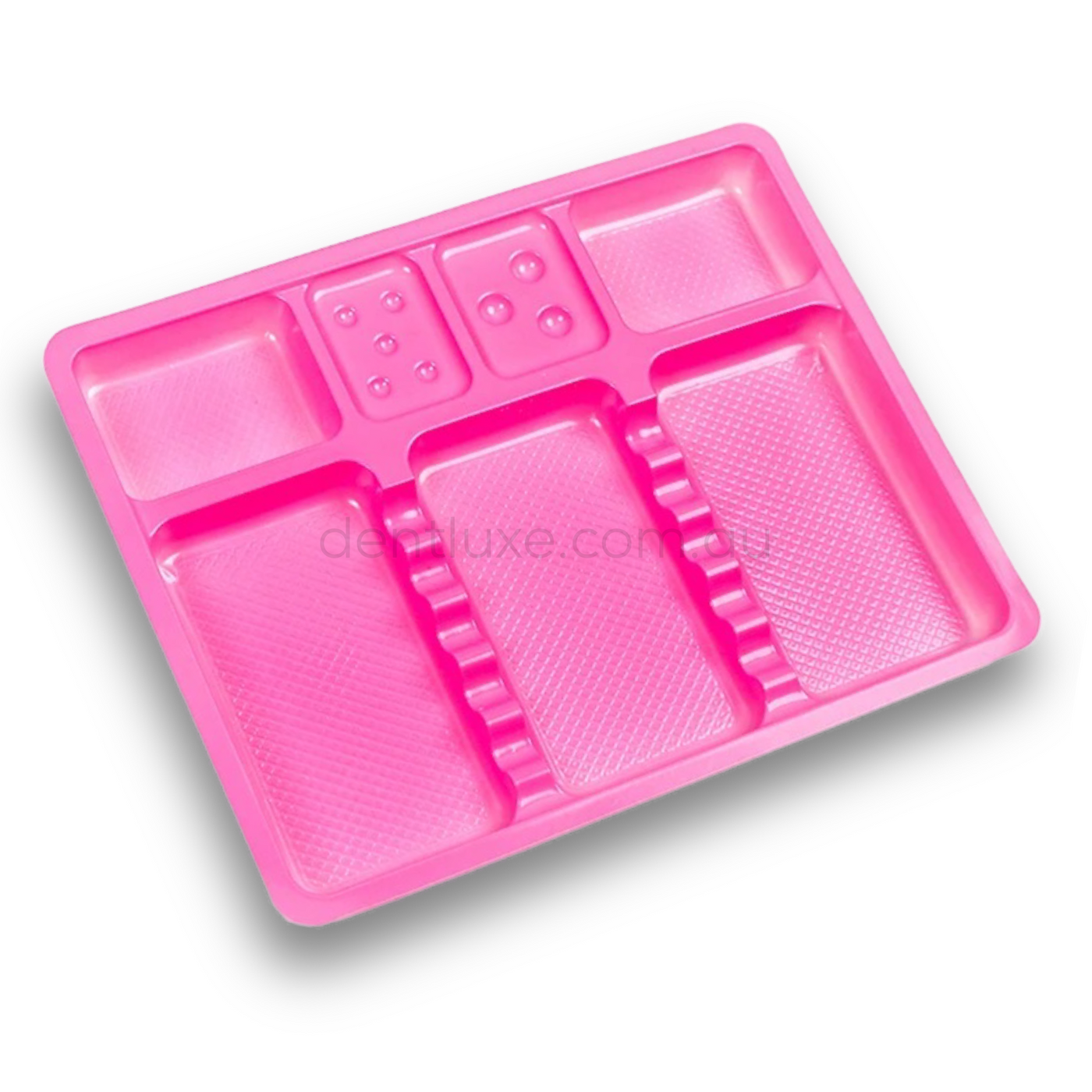 Pink Disposable Instrument Dental Trays