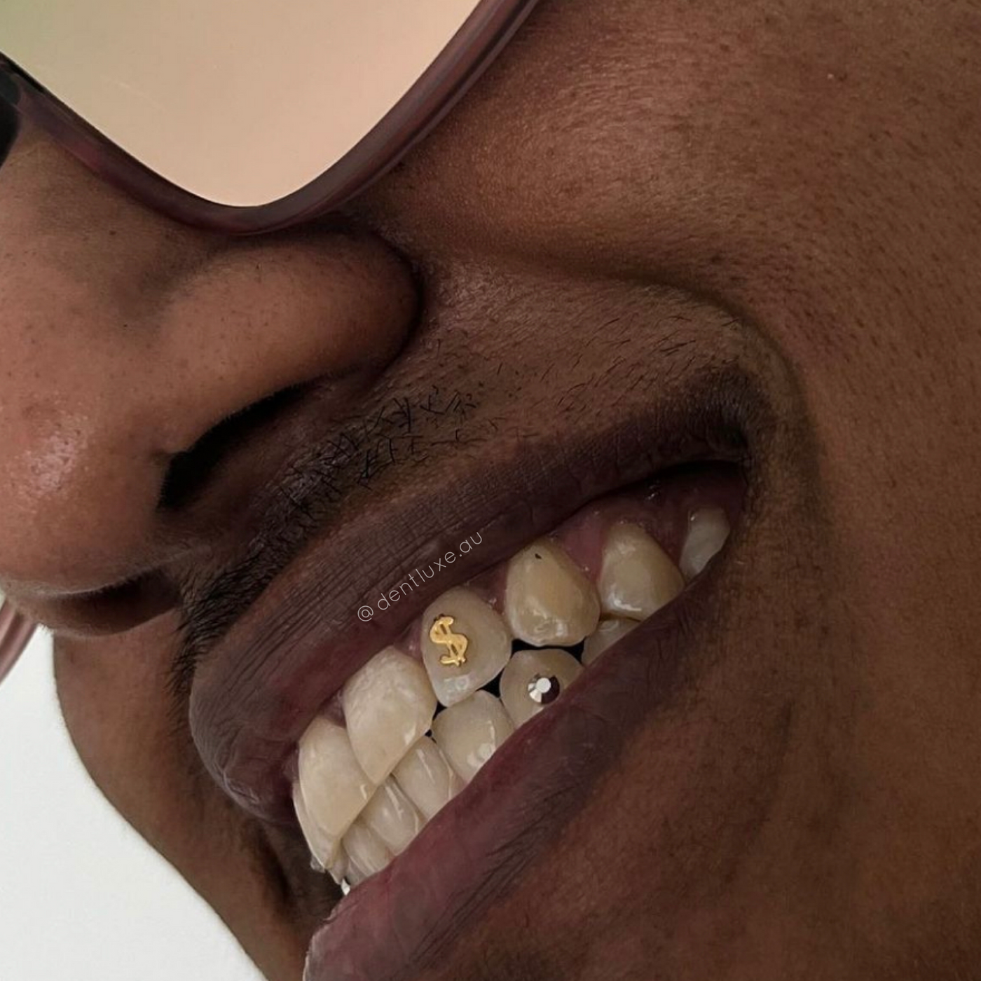 Dollar sign cheap tooth gem