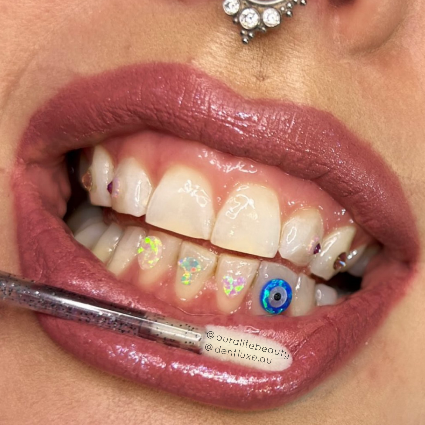 Evil Eye Opal Tooth Gems