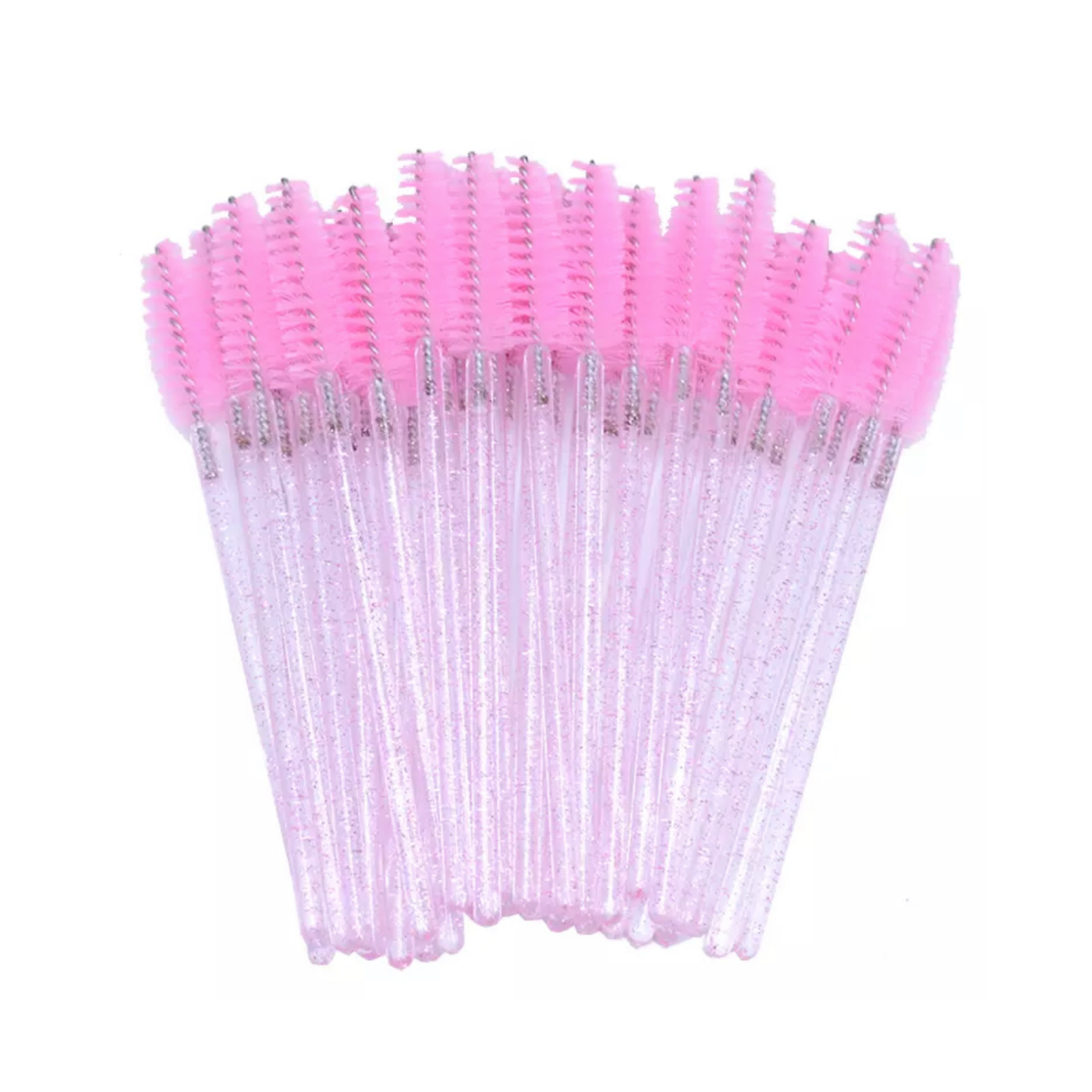 Pink Glitter Mascara Wands