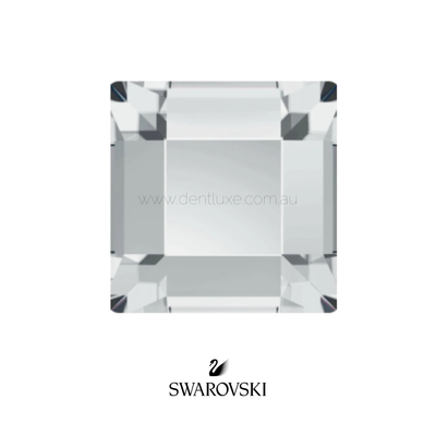 Swarovski Crystals Square Tooth Gem