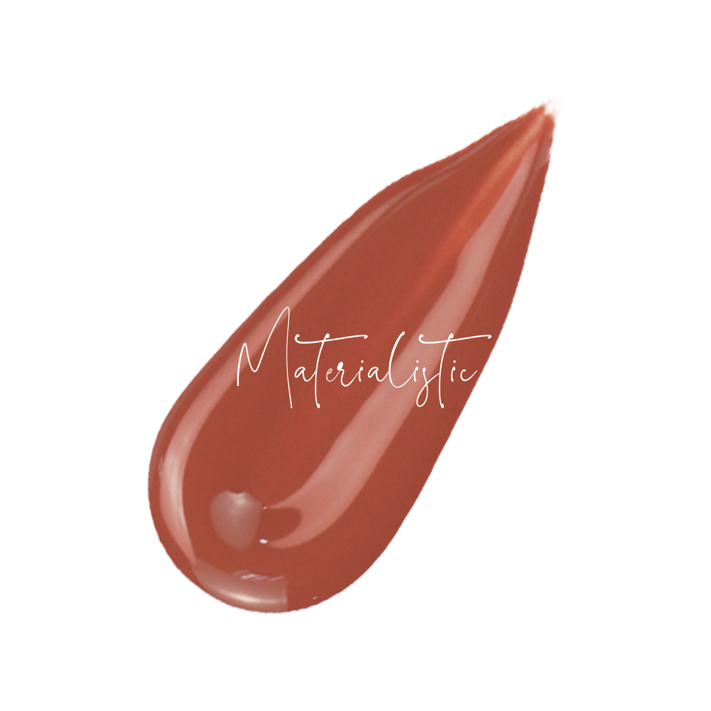 BADDIE Nude High Shine Lip Gloss - MATERIALISTIC