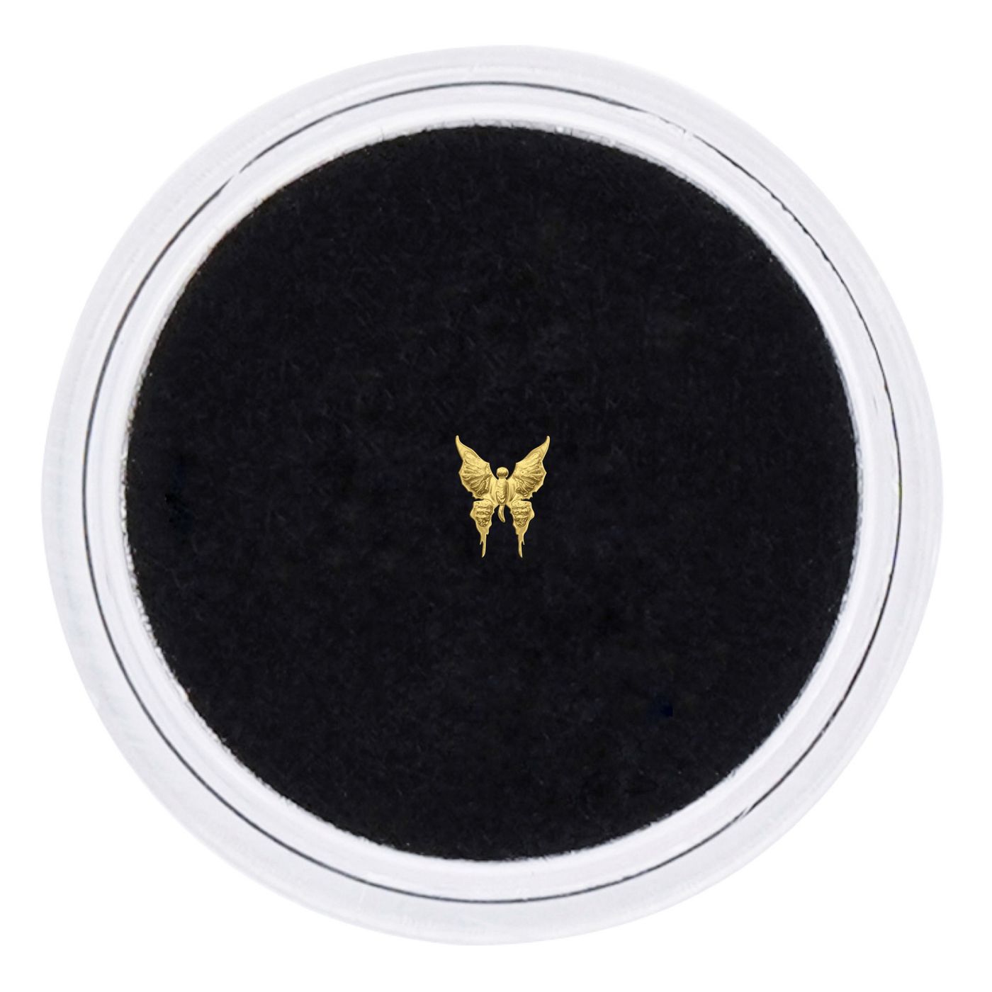 18k Butterfly Tooth Gem Gold