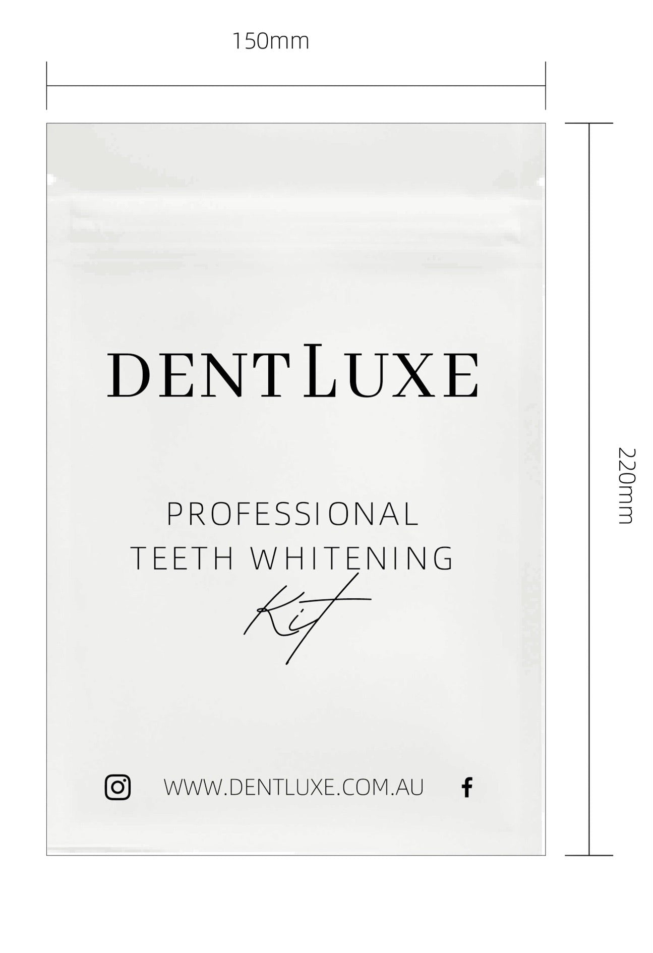 Teeth Whitening Bag - Teeth Whitening Kits - Dentluxe